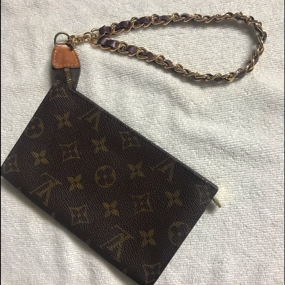 Authentic Louis Vuitton mini accessories pouch bag